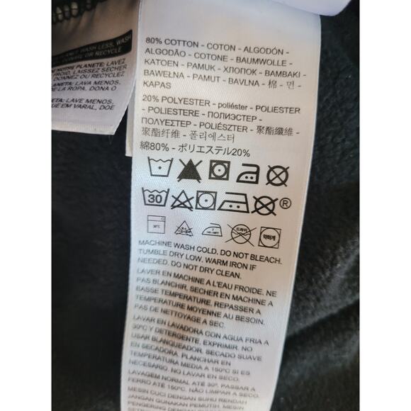 Levi Strauss Black Hoodie Logo Sz XL - Picture 6 of 6